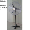 Industrial Pedestal Fan 30″